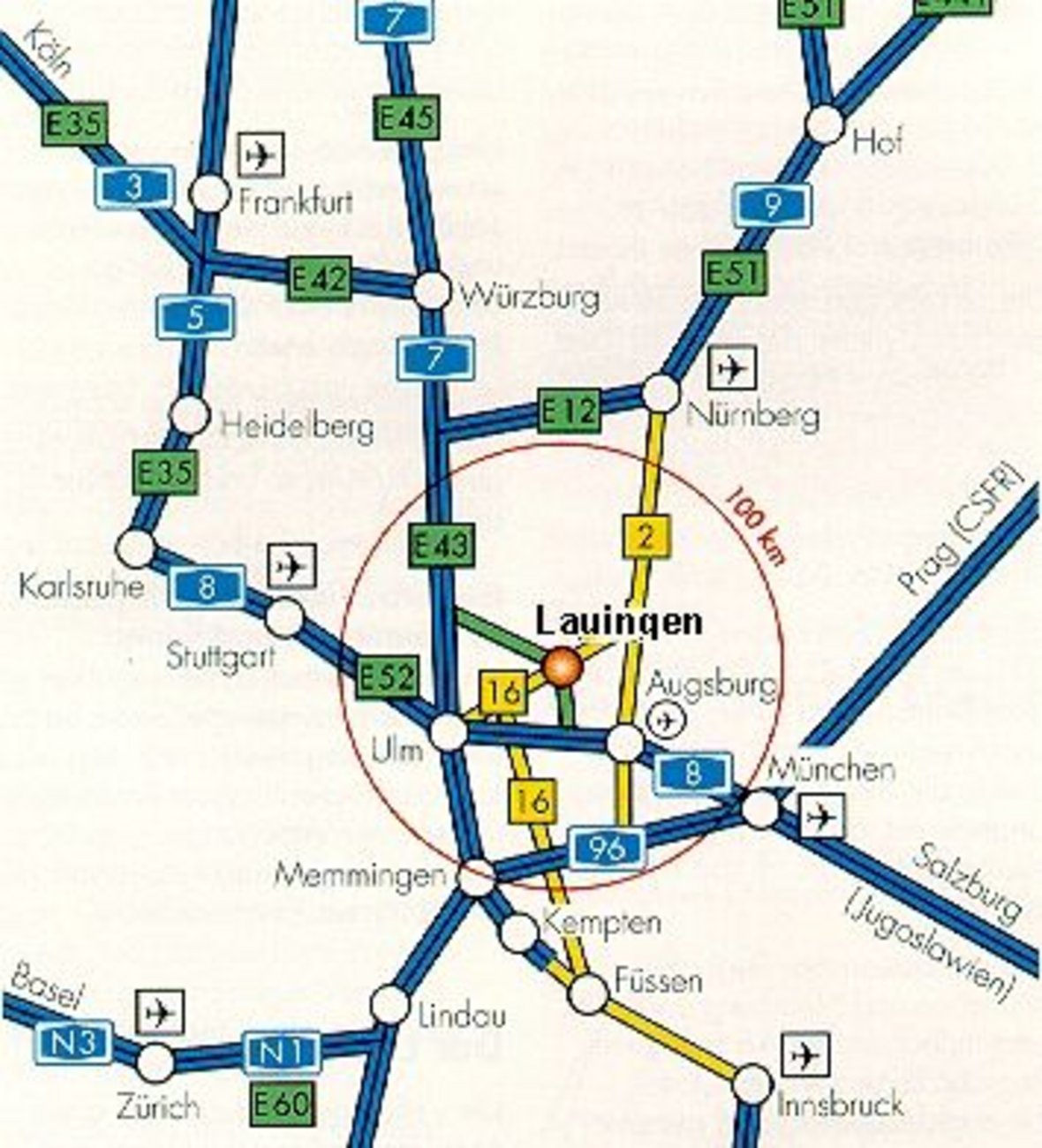 Anfahrtskizze
